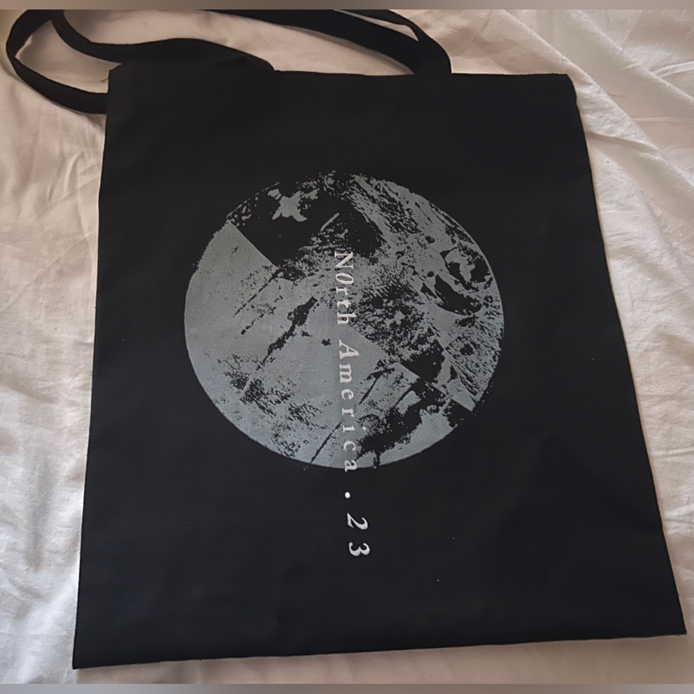 The Cure North America 2023 Tour Black Tote Bag - Picture 2 of 3